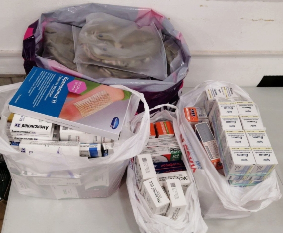 ПОСЫЛКА ДЛЯ БОЙЦОВ ОТ НЕРАВНОДУШНЫХ ЛЕНИНГРАДЦЕВ!